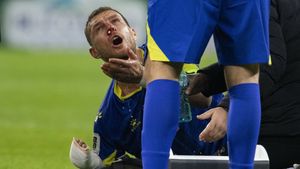 „Răni horror! Greu de recunoscut”. Modul în care Mihai Popescu l-a desfigurat pe Edin Dzeko i-a șocat și pe britanicii de la The Sun