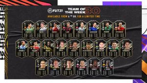 Echipa formată exclusiv din cei mai buni jucători ai etapei trecute a fost introdusă în FIFA 21!