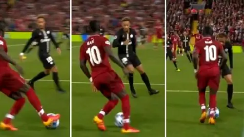 Neymar, victima driblingului serii în Liga Campionilor. VIDEO | Când rolurile se inversează: ce i-a putut face Sadio Mane superstarului brazilian