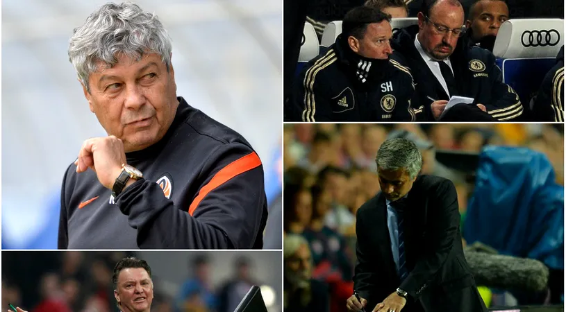 Lucescu îi înțeapă pe Mourinho, Benitez și Van Gaal: 