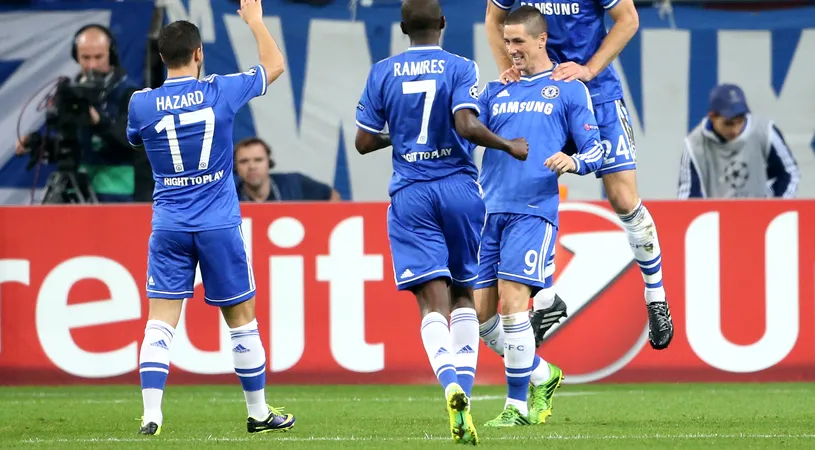 Dominație totală! Chelsea a zdrobit-o și pe Schalke, scor 3-0 și e lider în grupa Stelei