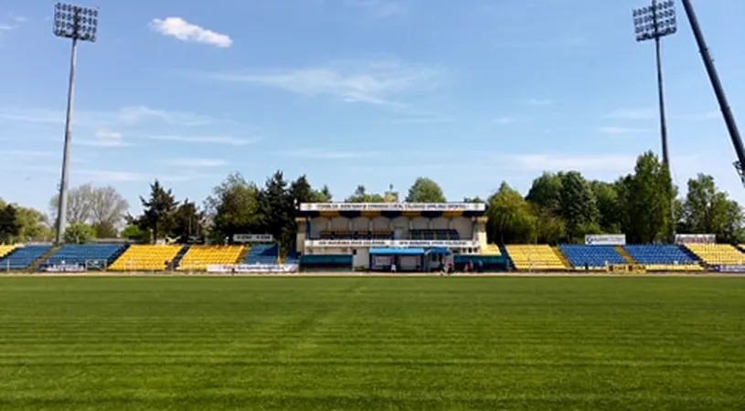 Mostiștea Ulmu va juca pe stadionul ”Ion Comșa” dacă promovează în Liga 2. Consiliul Județean Călărași și-a dat acordul. Tîrșolea: ”Chiar dacă este o echipa privată, Ulmu aparține județului”