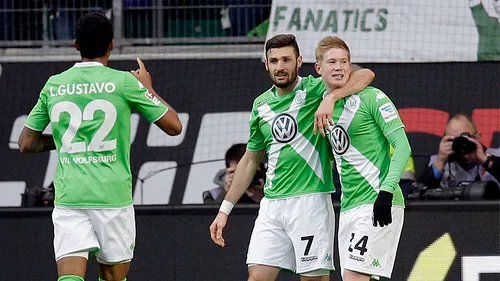 Wolfsburg - Schalke 04, scor 3-0, în campionatul Germaniei