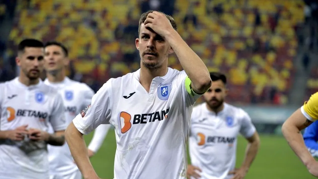 FCSB a scăpat de Nicușor Bancu! Căpitanul Universității Craiova, suspendat pentru derby-ul cu formația roș-albastră