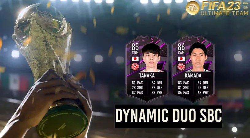 Ao Tanaka & Daichi Kamada în FIFA 23! EA Sports introduce o nouă serie Dynamic Duo în Ultimate Team