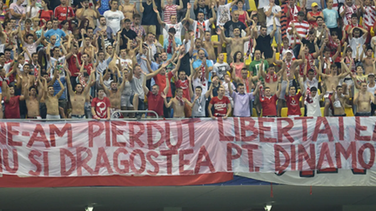 SCANDAL la Cluj! Fanii dinamoviști, ținuți DIN NOU la porțile stadionului din Gruia! De ce au intrat abia în minutul 20