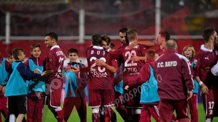 FOTO | Rapid se califică în optimi după loviturile de departajare.  Drăghia a fost eroul giuleștenilor. Rapid - FC Botoșani 0-0 (5-4)
