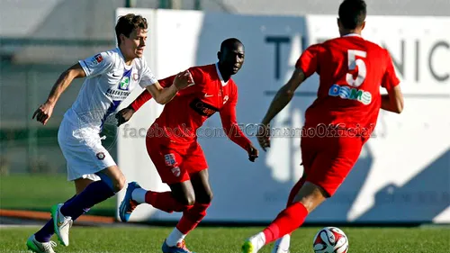 Călcați în picioare. Dinamo a fost învinsă de echipa de tineret a Danemarcei, scor 1-7, într-un meci amical