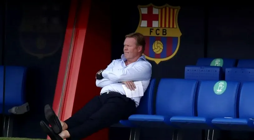 Ronald Koeman, prima reacție după ce FC Barcelona a fost distrusă de Benfica Lisabona: „Viitorul meu? Nu e în mâinile mele”