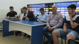 Emoții și lacrimi la conferința de adio a lui Flavius Stoican la Iași. Încă un nume important se desparte de Poli, iar Cioinac a fost exclus din lot