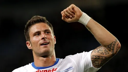 Olivier Giroud a semnat un contract pe cinci sezoane cu Arsenal