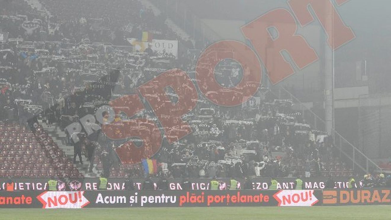 Fanii au învins în CFR - "U"!** Super atmosferă la derby-ul Ardealului FOTO