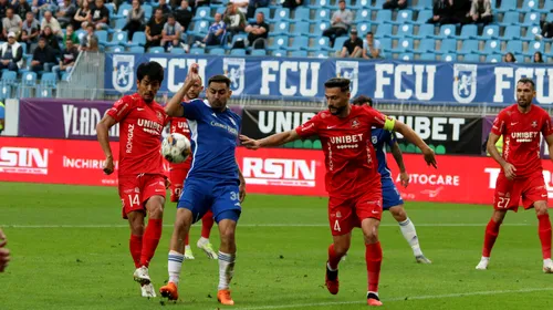 FC U Craiova – Hermannstadt 1-1! Trupa lui Marius Măldărășanu rămâne pe loc de play-off