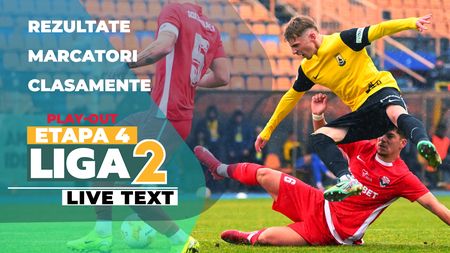 Liga 2, etapa 4 din play-out | CSM Olimpia umilește Șelimbărul, Ceahlăul întoarce scorul în ultimele minute, dar ratează victoria la ultima fază. Eșecuri pentru CS Dinamo și CSC Dumbrăvița în lupta pentru evitarea retrogradării