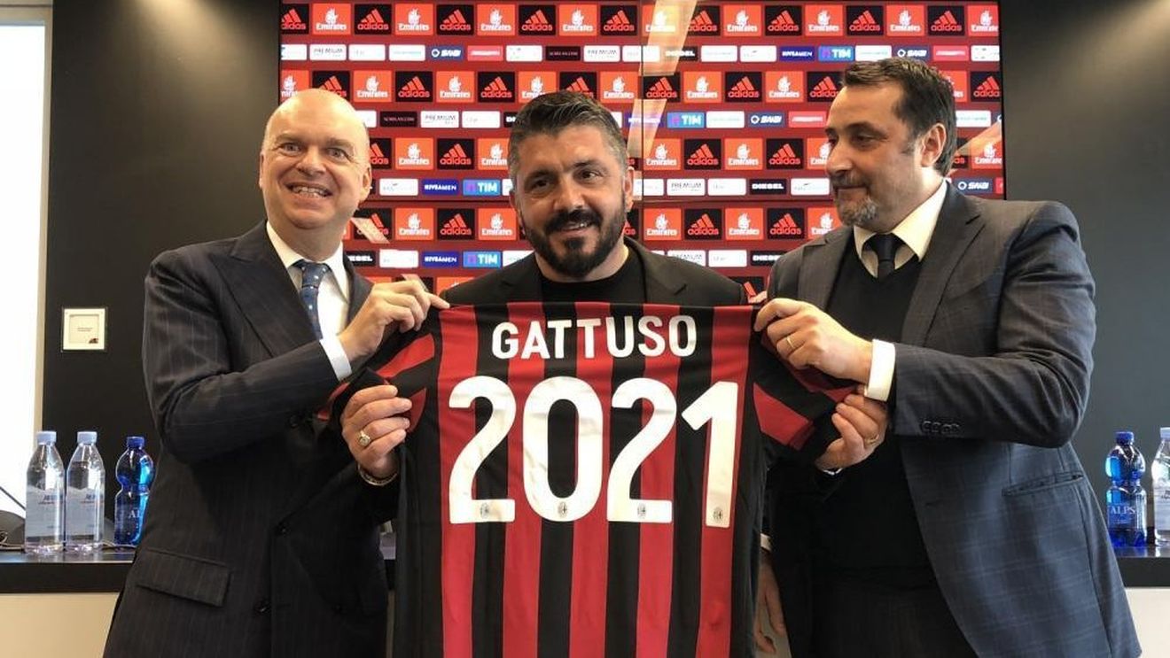 OFICIAL | Contract nou pentru Gattuso! Antrenorul Milanului i-a convins pe șefi să-i ofere o înțelegere până în 2021