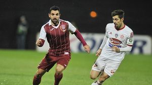 Sepsi - CFR Cluj 0-1. Petrescu se apropie tot mai mult de titlu. Revenirea impresionantă a lui Țucudean. Cum arată clasamentul