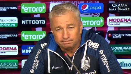 Alarmă la CFR Cluj! Dan Petrescu nu se poate baza pe golgeterul echipei și îi caută de urgență înlocuitor: „Nu vreau să mă gândesc ce va urma”