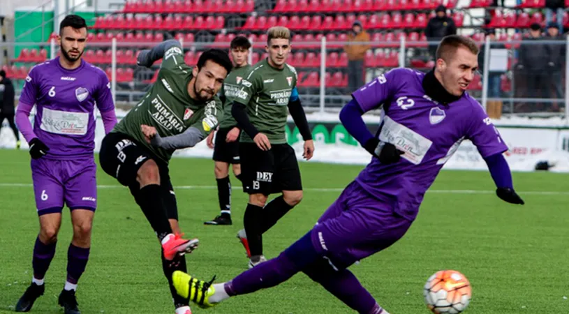 UTA a pierdut primul amical, cu maghiarii de la Bekescsaba.** Paraguayanul Alvarenga a debutat cu gol