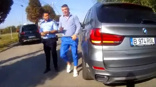 VIDEO | „Încerci cu mine d-astea? Deci, jur… Las’ că-ți arăt eu ție!” Imagini revoltătoare: politician și președinte al unui club din România, agresiv și amenințător cu polițiștii. Consilierul parlamentar, care era băut, s-a ales cu amenzi de aproape 3.000 de lei și permisul suspendat