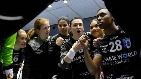 CSM București înfruntă „coșmarul” de anul trecut în sferturile de finală ale Ligii Campionilor! Rapid, misiune dificilă pentru un loc în Final Four!