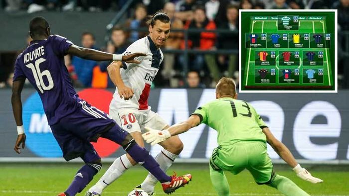 Ibra, primul jucător din acest sezon cu nota perfectă! Încă o dată Barcelona și Real nu trimit jucători în "11"-le ideal al Ligii