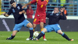 Rooney și-a ieșit din minți și a fost ELIMINAT cu Muntenegru!** Ce l-a făcut să 'turbeze' VIDEO