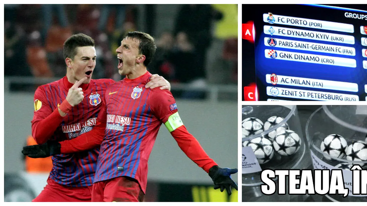 Trei SUPERPUTERI vin la București, dacă Steaua ajunge în Ligă!  Cum ar arăta 