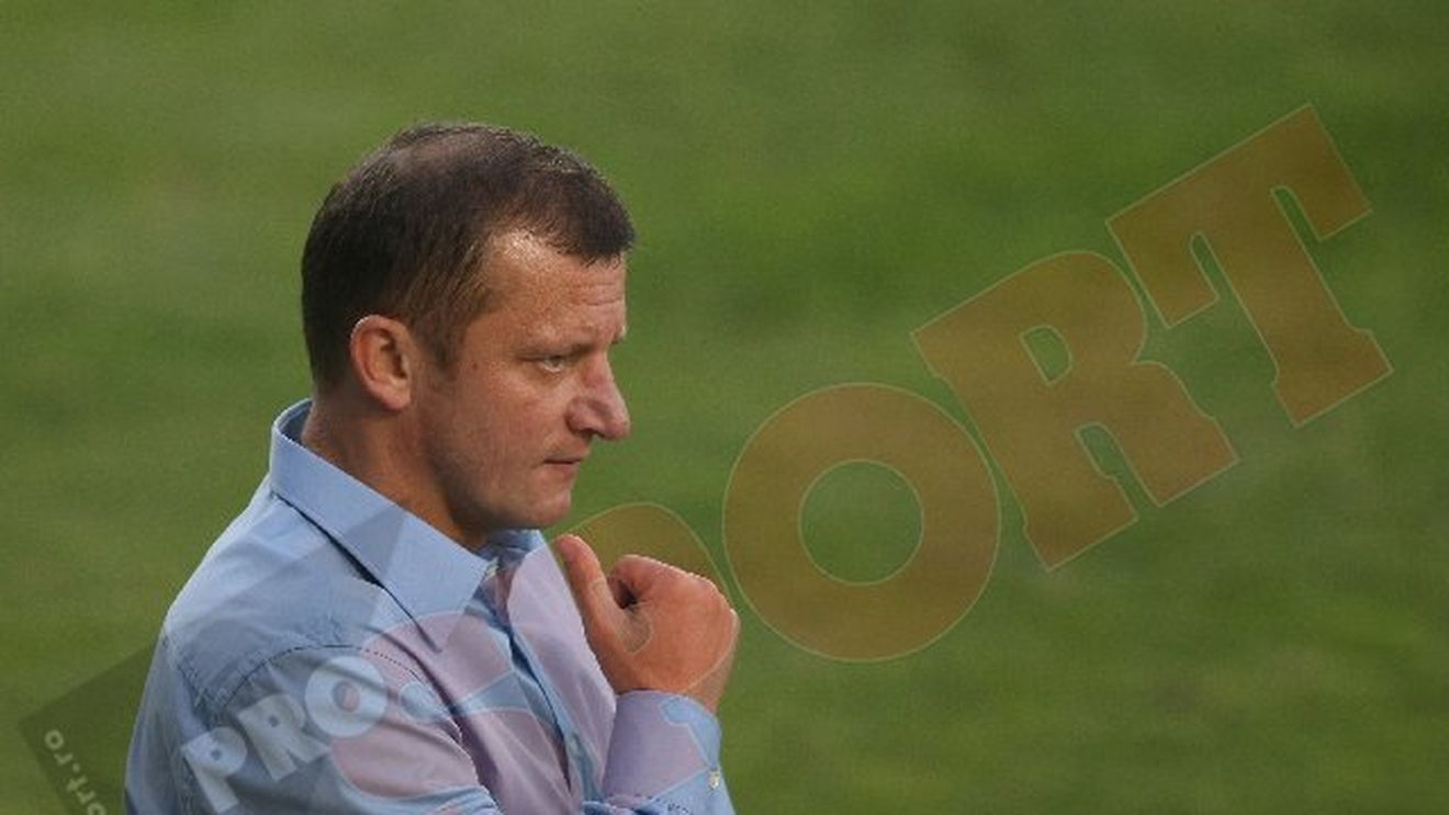 Munteanu, dezamăgit de prestația elevilor săi! "Poate în meciul cu Steaua voi titulariza jucători tineri, dornici de afirmare"