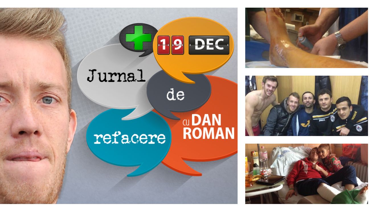 Jurnalul de refacere al lui Dan Roman, ziua 43: "Strângem din dinți și mergem mai departe! Nu avem de ales..."