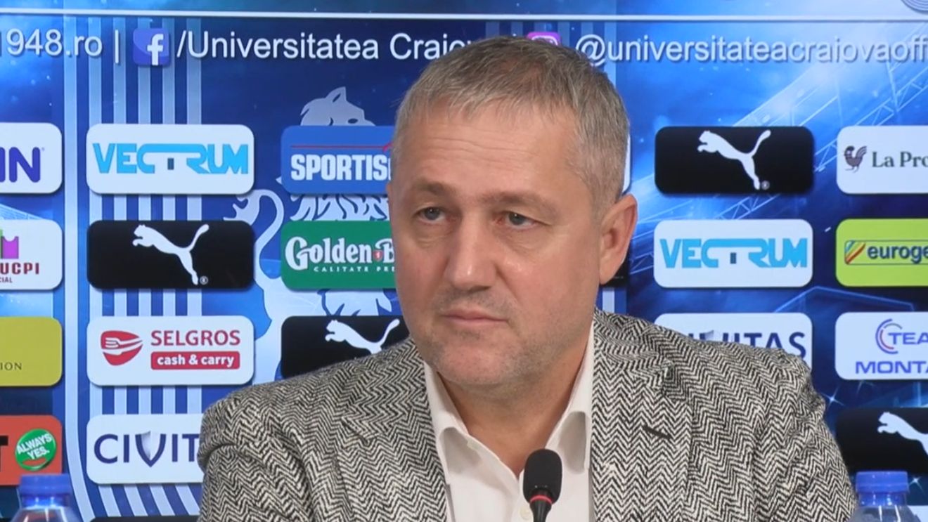 Transferul cu care Mihai Rotaru ar da lovitura la Universitatea Craiova: „Avem nevoie de unul ca Olaru”
