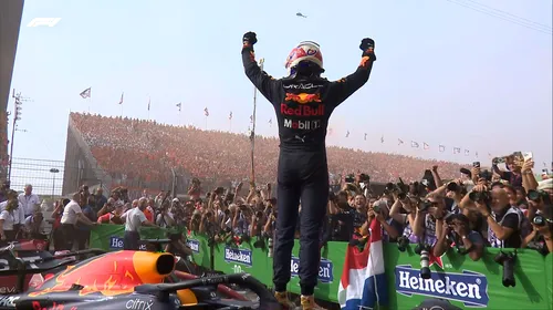 Max Verstappen, victorie superbă în Marele Premiu de Formula 1 al Olandei, într-o atmosferă senzațională. Cum a arătat podiumul