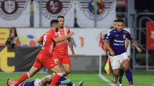 UTA - Rapid 2-2. Echipa lui Mihai Iosif a pierdut două puncte mari la Arad, după un meci extrem de spectaculos