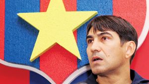 Pițurcă: „M-am trezit cu mingea în ceafă!"