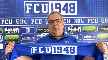 Fane Stoica este noul antrenor al lui FCU Craiova. Care o să fie staff-ul fostului selecționer al Moldovei