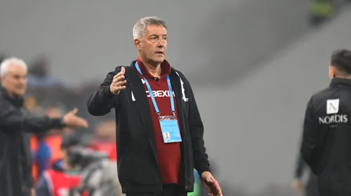 Cristiano Bergodi îi revigorează pe fanii Rapidului înaintea meciului cu CFR Cluj: „Nu suntem morți!”. Italianul crede că e o campanie denigratoare la adresa lui