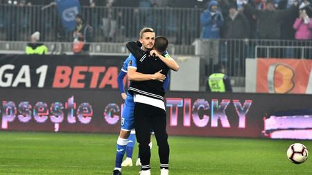 FOTO | Mitriță a dat lovitura de start a derby-ului cu CFR! "Piticul atomic" i-a predat banderola de căpitan lui Bancu