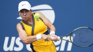 Simona Halep, ce apariție în meciul cu Camila Giorgi de la US Open 2021! Echipament Nike în culori românești | FOTO