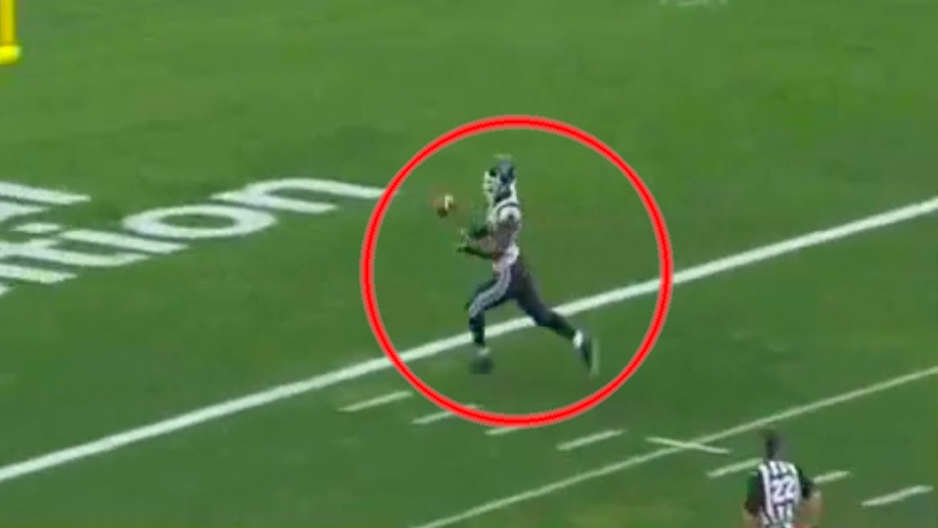 VIDEO Asta e cea mai mare gafă din fotbalul american! A ratat cel mai simplu touchdown