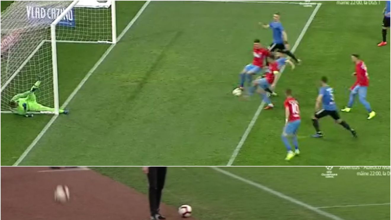 FOTO | La 54 de ani, Gică Hagi e mai "fin" decât căpitanul FCSB. Cum s-a distrat publicul de pe Arena Națională cu "Regele" și cu Lucian Filip