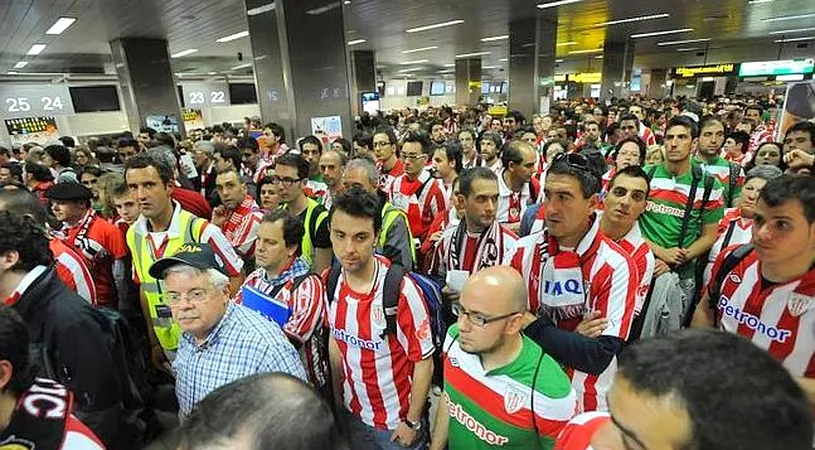 Fanii lui Bilbao s-au simțit umiliți! Românii, acuzați că i-au favorizat pe suporterii lui Atletico:** 