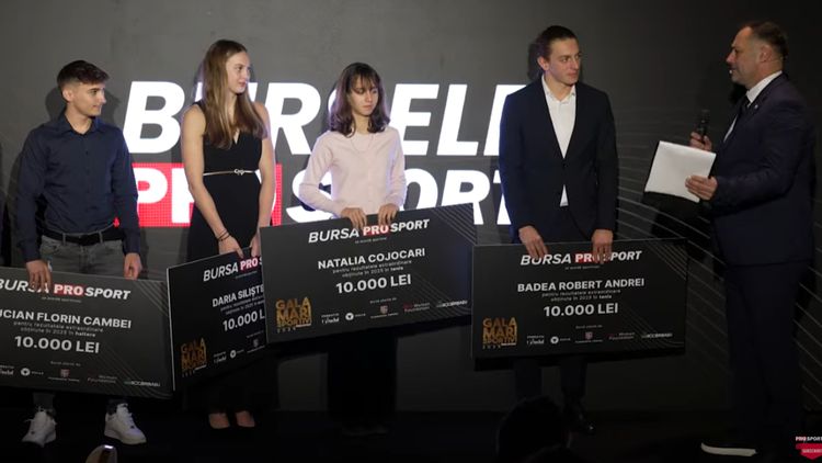 Bursierii ProSport au ieşit campioni naționali! Ce performanțe au reușit Daria Silișteanu și Robert Badea