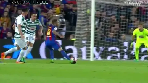 VIDEO | Să-i dea cineva un Oscar! Jordi Alba l-a păcălit pe arbitru cu simularea anului. Adversarii au rămas uimiți de decizia centralului. Messi a ratat lovitura de pedeapsă, dar s-a revanșat după un alt penalty