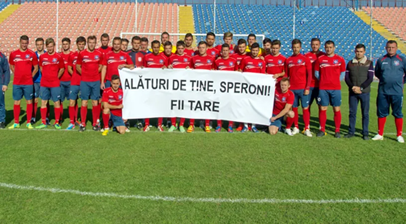 Clubul FC Bihor își arată susținerea pentru Speroni** în momentele dificile prin care trece argentinianul