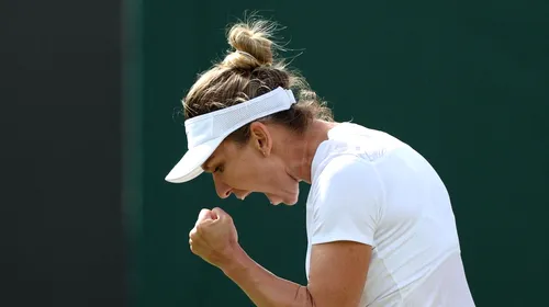 Simona atacă sferturile la Wimbledon » Badosa – Halep se pariază la cote de 1.55 și 1.60 »»