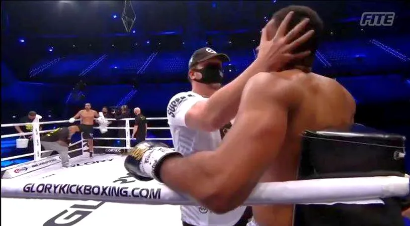 Momentul care a schimbat meciul cu Badr Hari: cum l-a scos antrenorul din „ghearele” knockout-ului marocanului și l-a transformat în eroul României! + VIDEO cu lovitura decisivă!