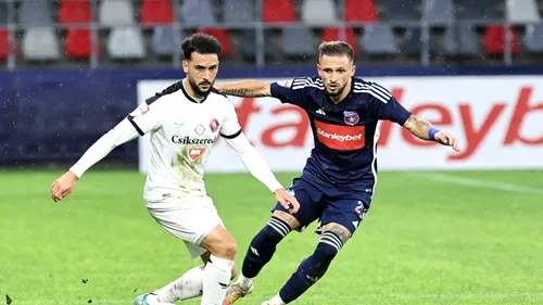 Pe un stadion aproape gol, a apărut acest banner la meciul CSA Steaua București - Csikszereda