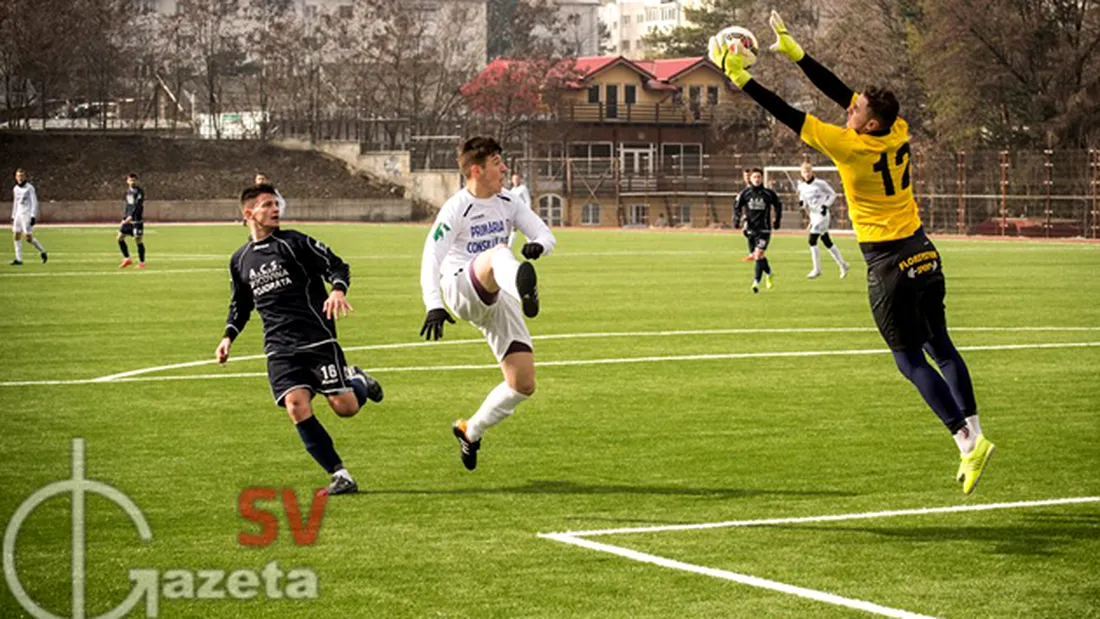 Tudorache arată că are lipici la gol.** Rapid Suceava a câștigat la limită amicalul cu Bucovina Pojorâta