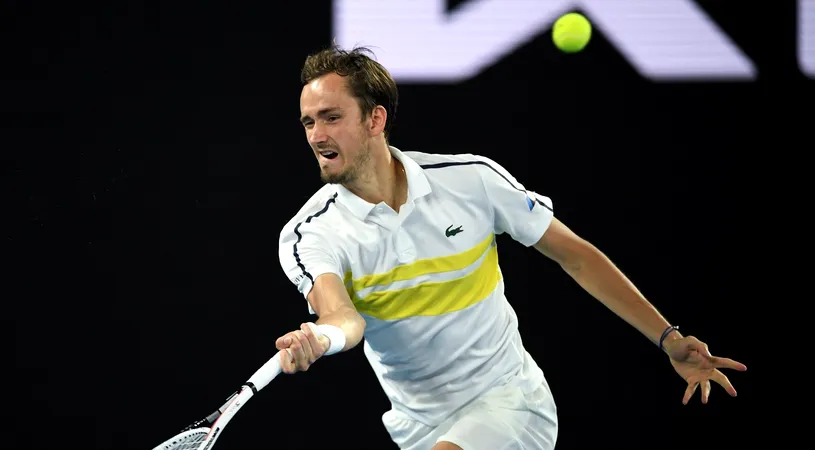 Știm finala masculină de la Australian Open: Novak Djokovic - Daniil Medvedev! Rusul, la a 20-a victorie consecutivă