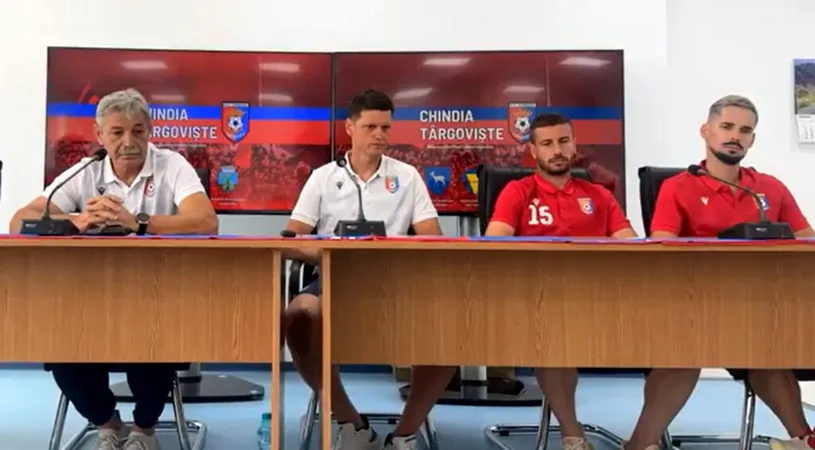 Chindia începe sezonul cu antrenorul în tribună! Daniel Florea, reproșuri la adresa presei și a suporterilor, într-o conferință de presă la care clubul a cerut acreditări!