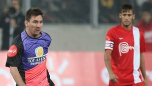 VIDEO: Messi l-a învins pe Neymar, scor 8-5, într-un meci de caritate